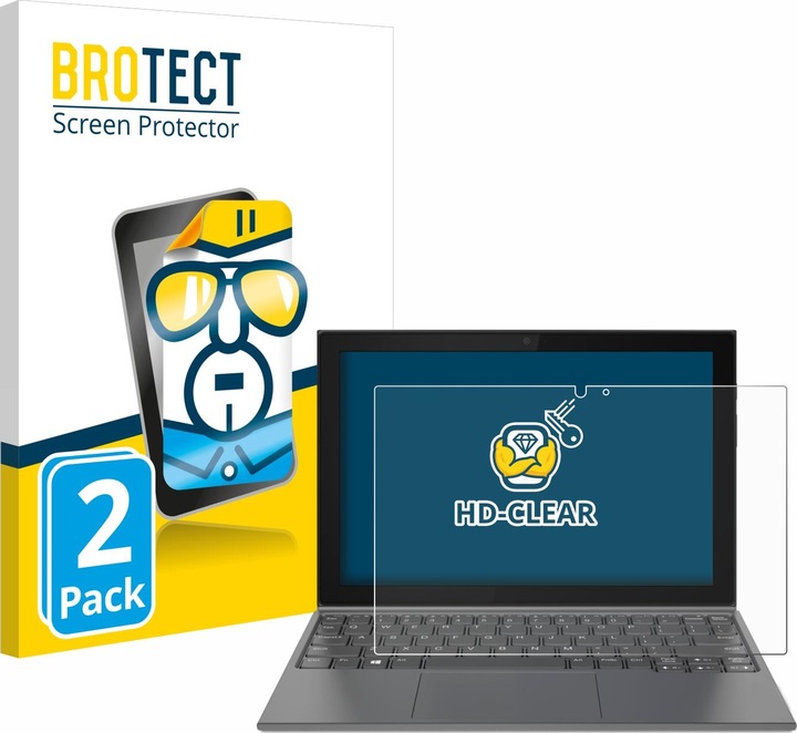 Produktbild BROTECT Schutzfolie Displayschutz Klar (2 Stück, IdeaPad Duet 3 10IGL5-LTE)