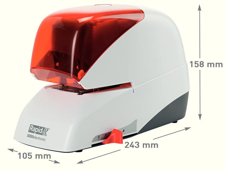 Actual product image Rapid Electric stapler Flat Clinch 5050e (50 Sheets)