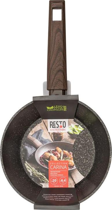Produktbild Resto FRYPAN D20 H6.4CM/93160 (20 cm, Bratpfanne, Aluminium)
