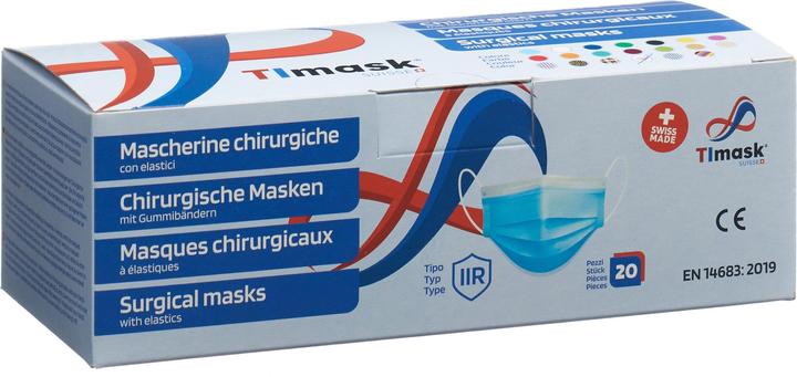 Timask Disposable mouth guard spring (20 pcs) (Type IIR, 20 x)