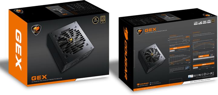 Actual product image Cougar Gaming 31GE085001P01 Power supply 850 W 20+4 pin ATX Black (850 W)