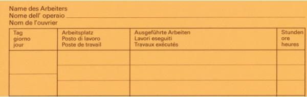 Produktbild Favorit Wochen Rapport (100 x)