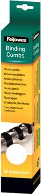 Produktbild Fellowes Plastikbinderücken A4 100 Stk. - 12,5 mm, weiss