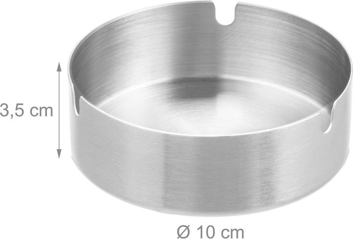 Actual product image Relaxdays 2x ashtray