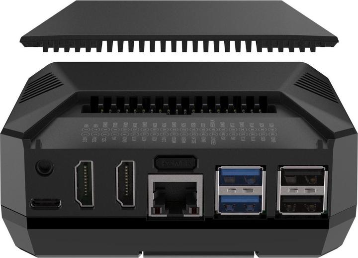 Actual product image Argon 40 Argon ONE V3 M.2 Case for Raspberry Pi 5, NVMe