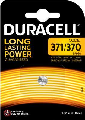 Actual product image Duracell Speciality 371/370 (1 pcs., SR69, 40 mAh)