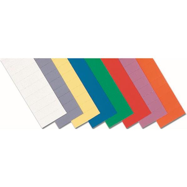 Magnetoplan, Etiketten, Perforierten Etiketten zum Auflegen auf magnetoflex U-Profile.