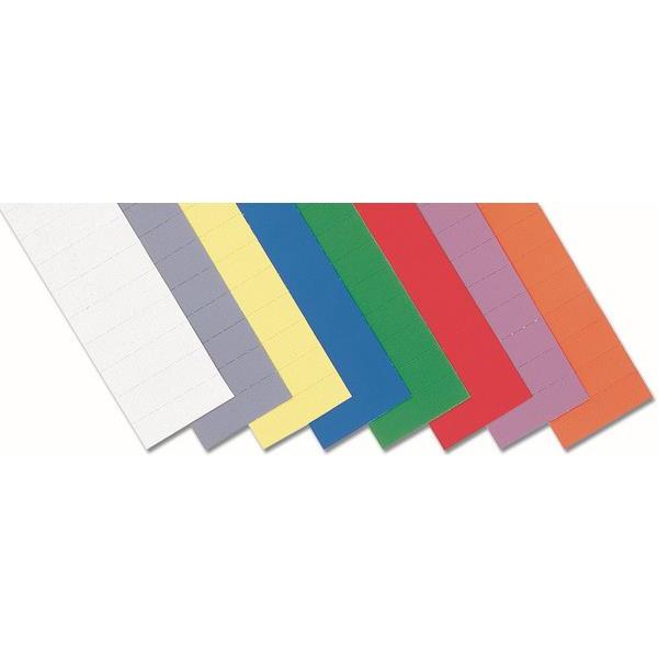 Magnetoplan, Etiketten, Perforierten Etiketten zum Auflegen auf magnetoflex U-Profile.