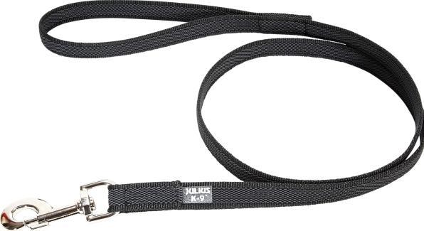 Produktbild Julius-K9 Gummierte Leine mit Schlaufe Schwarz - Grau (6, Hund, Allgemein)