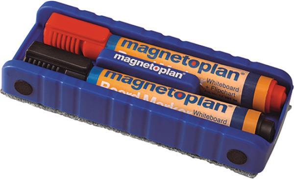 Actual product image Magnetoplan Board eraser with board markers