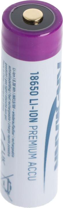 Produktbild Ansmann Akku 18650, geschützter Akku durch Sicherheitsbeschaltung (1 Stk., 18650, 2600 mAh)
