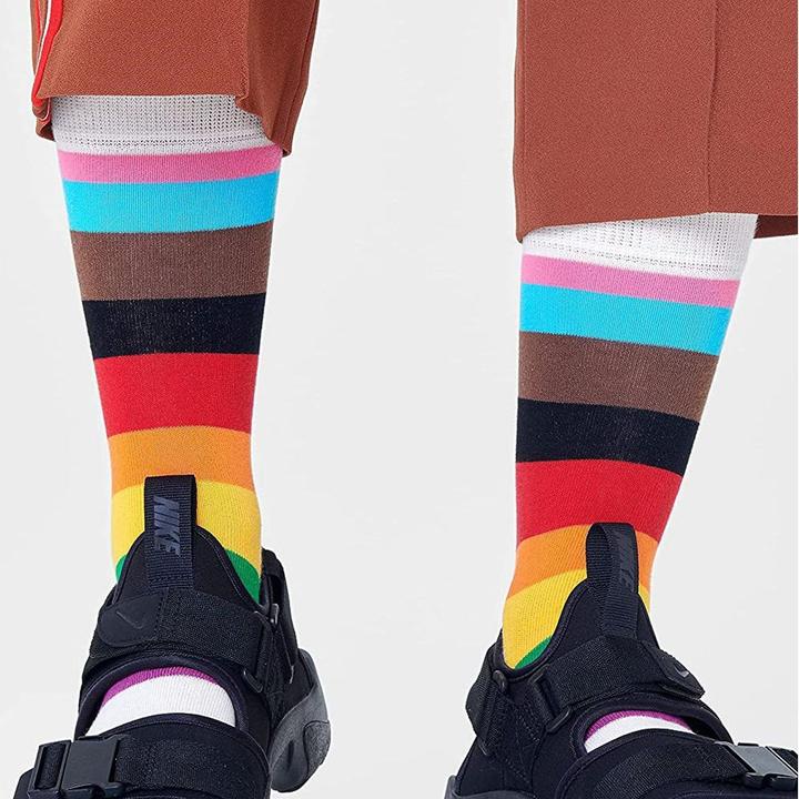 Actual product image Happy Socks Pride Stripe (Single pack, 41 - 46)