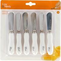 Produktbild Buttermesser Set6 13,5Cm Blade 18-8 (13.50 cm)