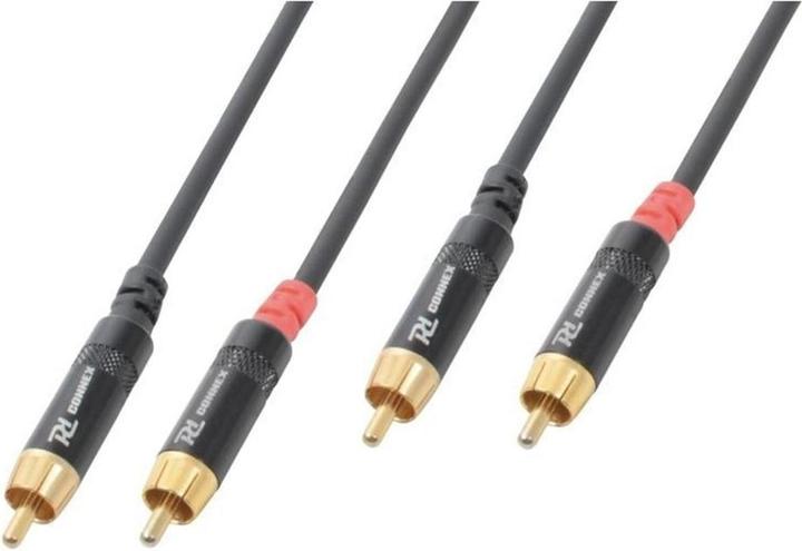Image du produit PD Connex Câble audio CX94-1 RCA - RCA 1 m (1 m, Câbles Cinch)
