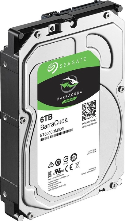 Produktbild Seagate BarraCuda (6 TB, 3.5", SMR)