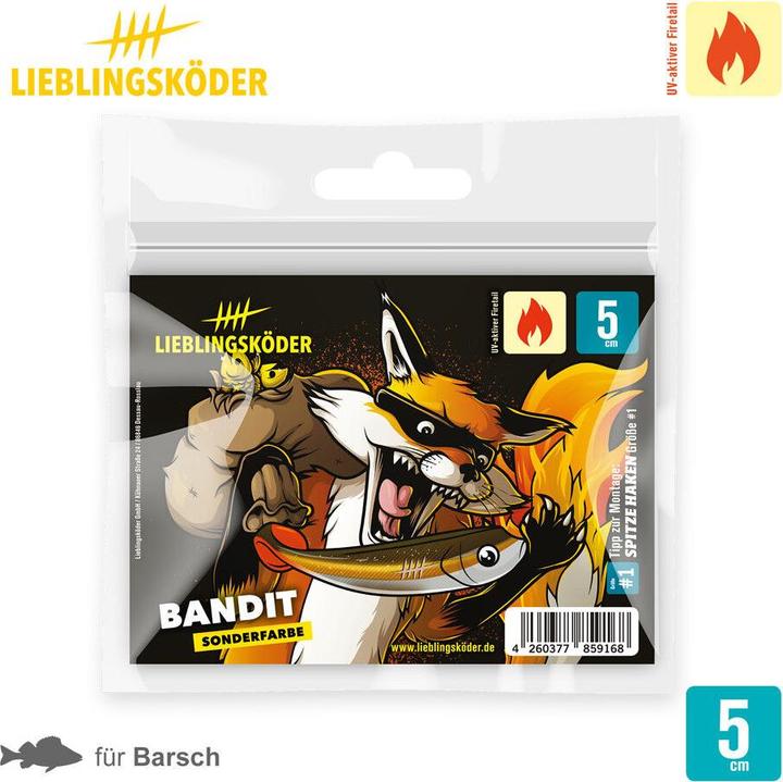 Immagine prodotto Lieblingsköder Bandit (10 cm)