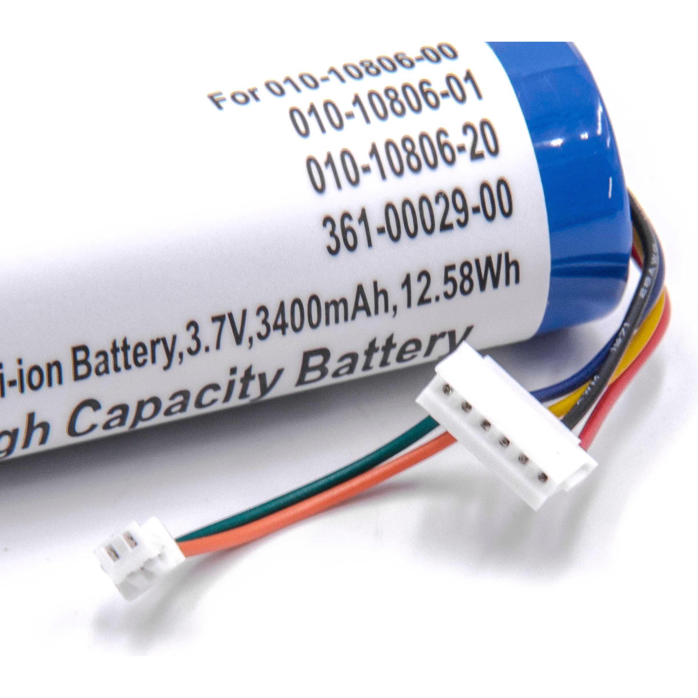 Thumbnail - XCell Li-Ion-Akku - 3400mAh (3.7V) - für Hundehalsband Hunde-Trainer wie Garmin 010-10806-00 (1 Stk., 3400 mAh), Batteri...