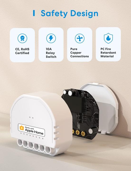 Image du produit Meross MSS810HK (Actionneur de commutation)