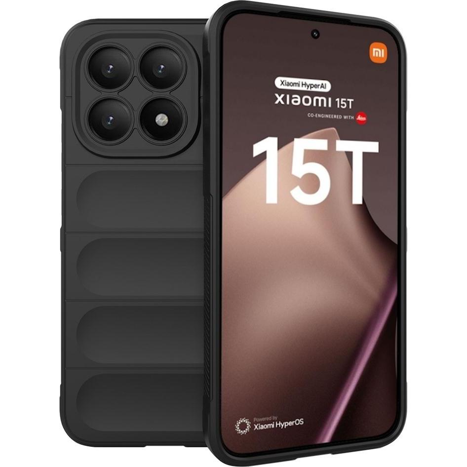 Screenguard CloudCase Xiaomi 15T Hülle (Xiaomi 15T), Cover smartphone, Nero