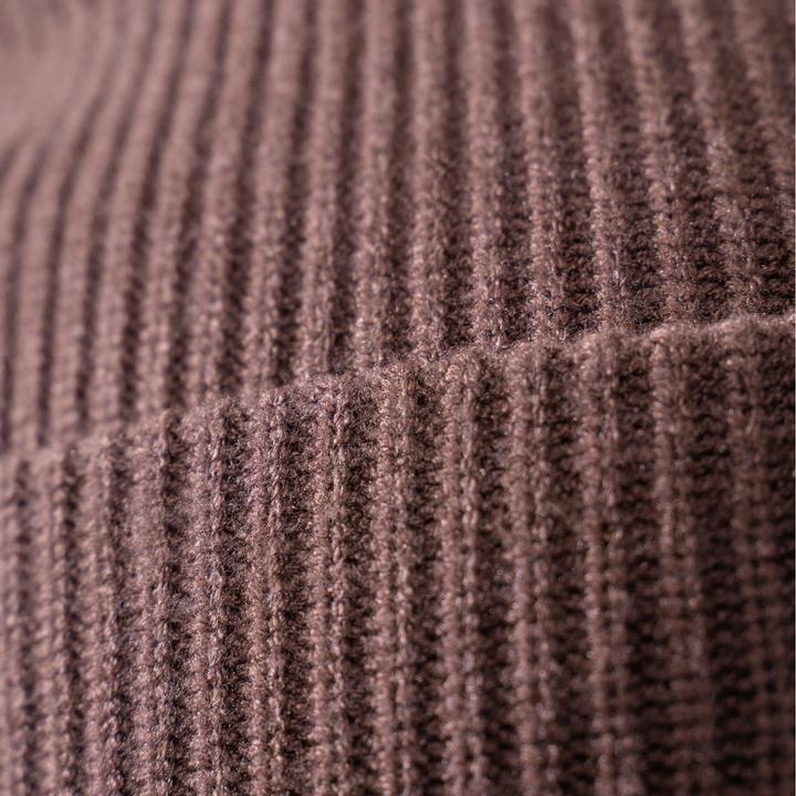 Actual product image Stier Beanie flex one size signature brown (One size)