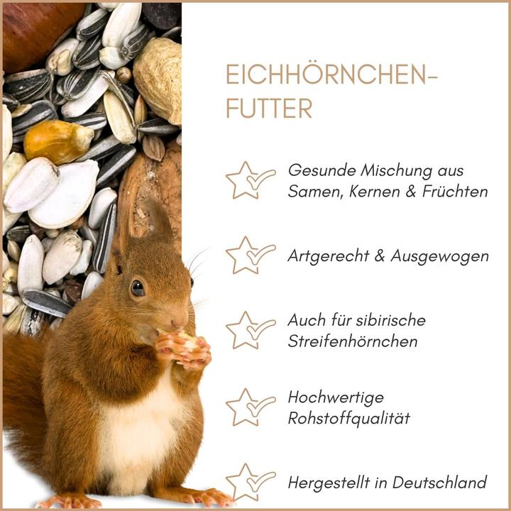 Produktbild SupraVit Eichhörnchenfutter mit Nüssen (1kg) (1 kg)