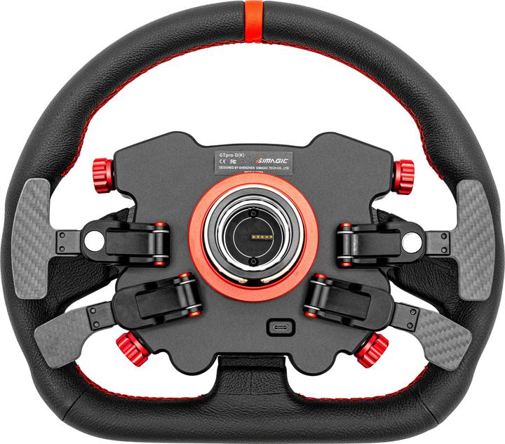 Image du produit Simagic Volant GT1 D + Pro HUB/Knob - Cuir (PC)