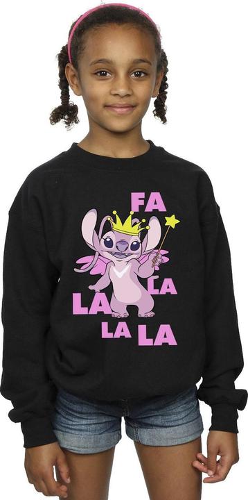 Produktbild Disney Lilo & Stitch Angel Fa La La Sweatshirt Mädchen (140, 146)
