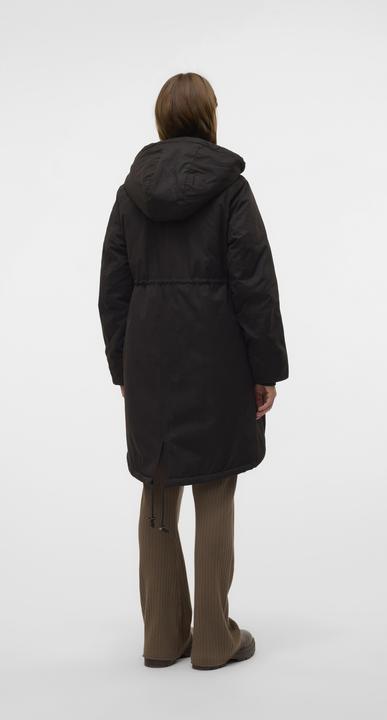 Produktbild Mamalicious Kapuze mit Kordelzug Gerippte Ärmelbündchen Mantel Jacke (XS)