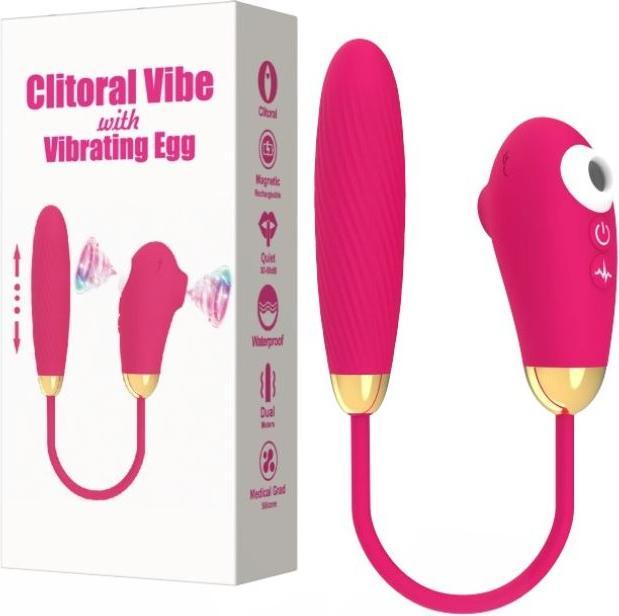 Produktbild vscnovelty Vibe Klitorialvibrator Mit Rosa Ei