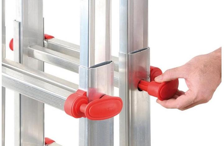 Actual product image Hailo Telescopic ladder (Telescopic ladder, Multi-purpose ladder, 53 cm)
