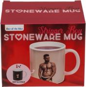 Actual product image Ootb Mug, Stripper Boy, reacts to heat (380 ml)