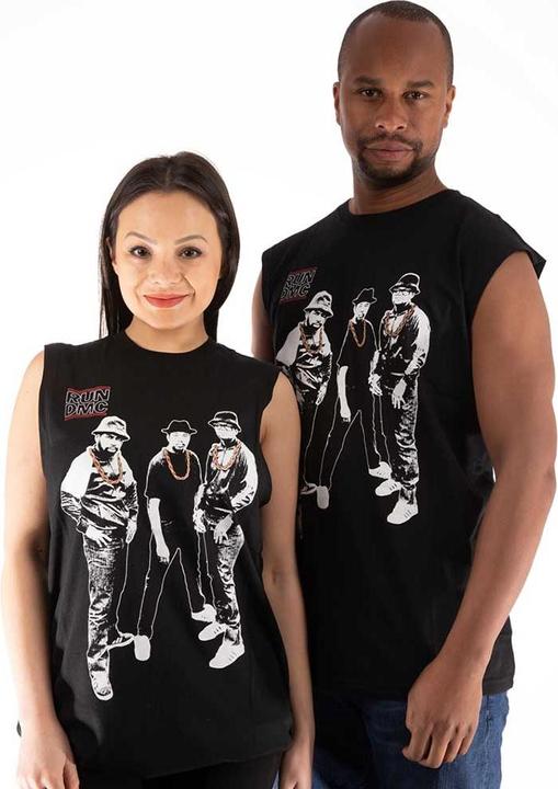 Produktbild Run DMC Gold Chains Photo (Black) Vest (L)