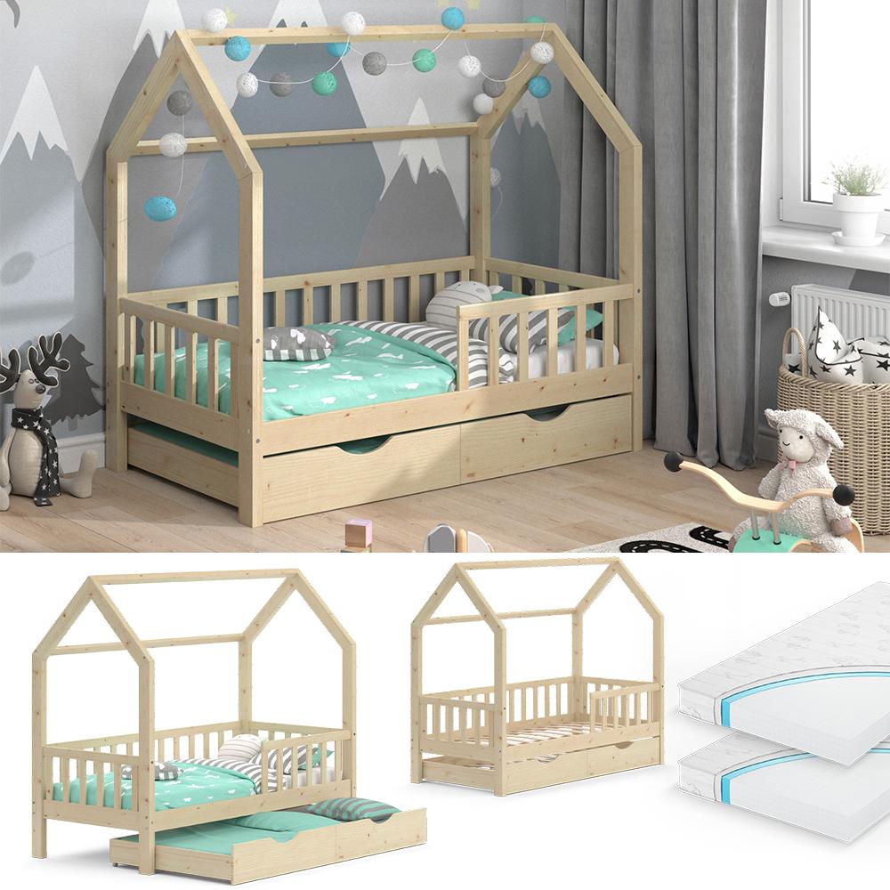 Thumbnail - VitaliSpa, Kinderbett, Hausbett Wiki (80 x 160 cm)