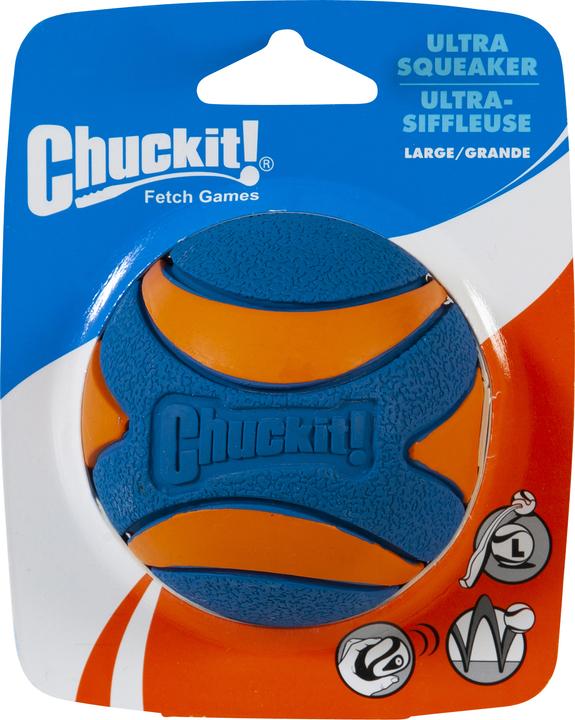Immagine prodotto Chuckit! Ultra Squeaker Bal (Gioco da masticare per cani)