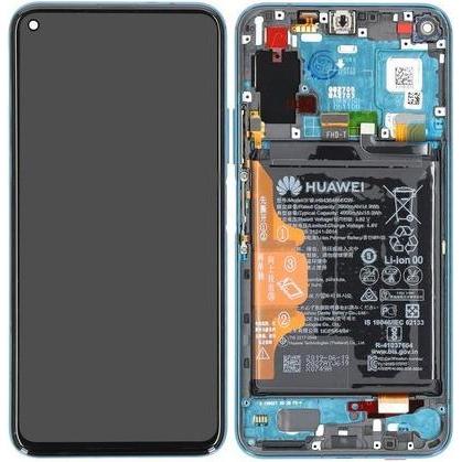 Faro + Touch+ Frame+ Akku für YAL-AL10 YAL-L41 Honor 20 Pro - phantom blue, Weiteres Smartphone Zubehör, Blau