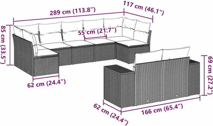 Produktbild vidaXL Kashton