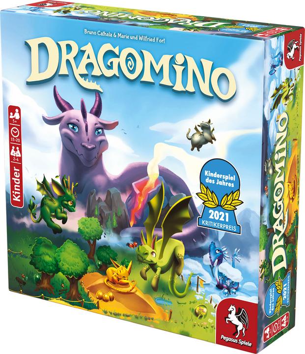 Produktbild Pegasus Dragomino (Deutsch, 2 - 4 Spieler)
