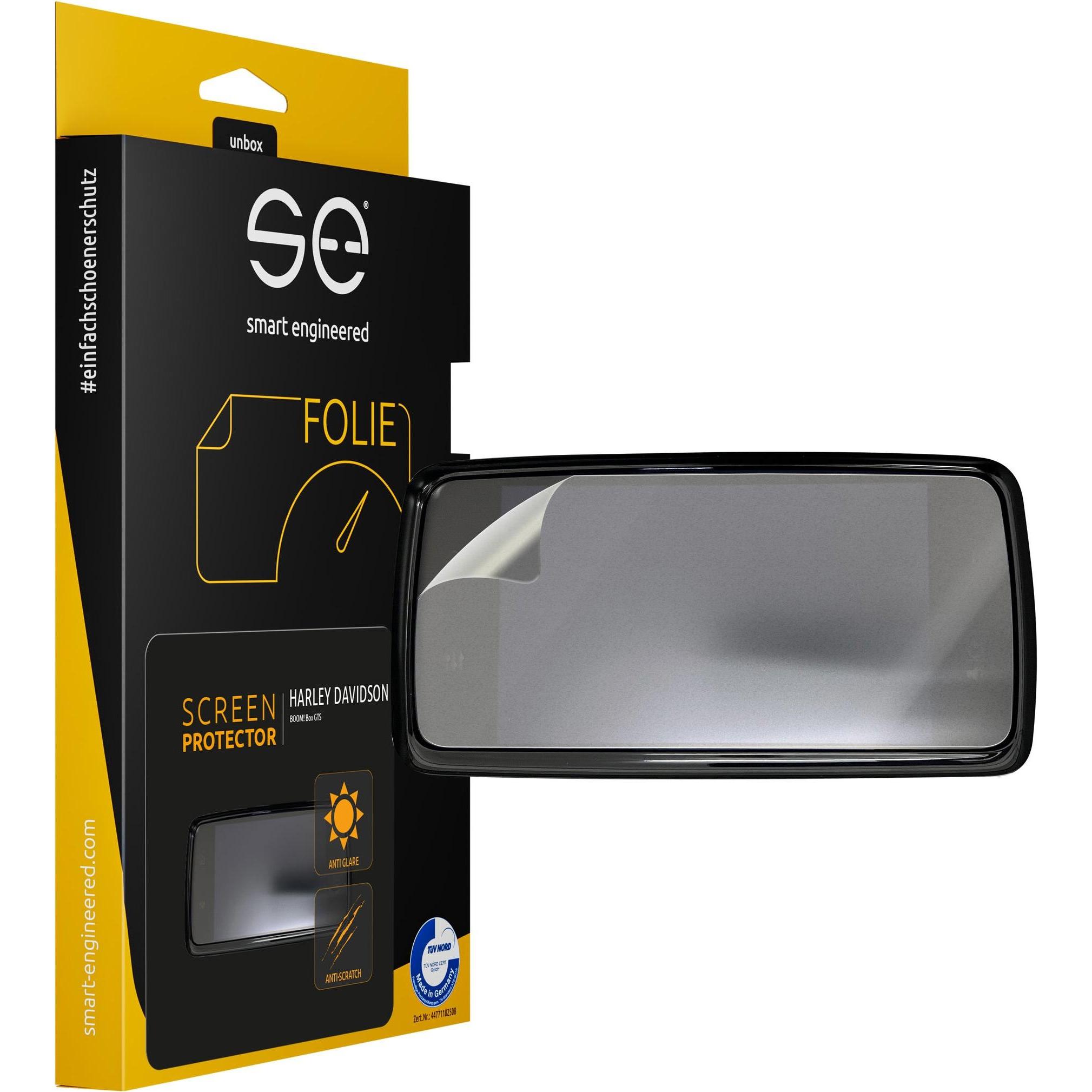 Smart Engineered se Entspiegelte Schutzfolie für Harley Davidson Boom Box GTS Premium Receiver (Abdeckung), 3D Drucker Z...