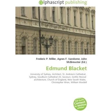 Edmund Blacket, Fachbücher von John McBrewster, Agnes F. Vandome, Frederic P. Miller