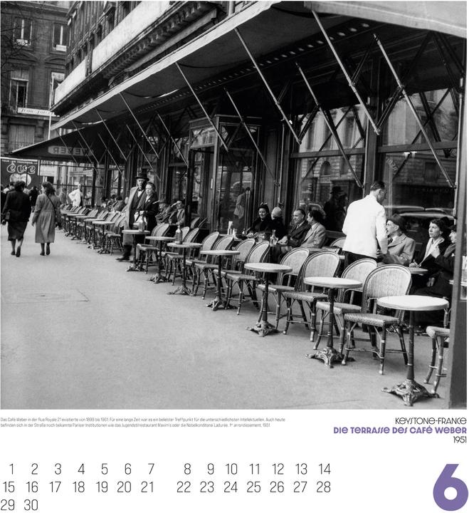 Produktbild Paris, mon amour Kalender 2026 (48 x 54 cm, Harter Einband, Deutsch)