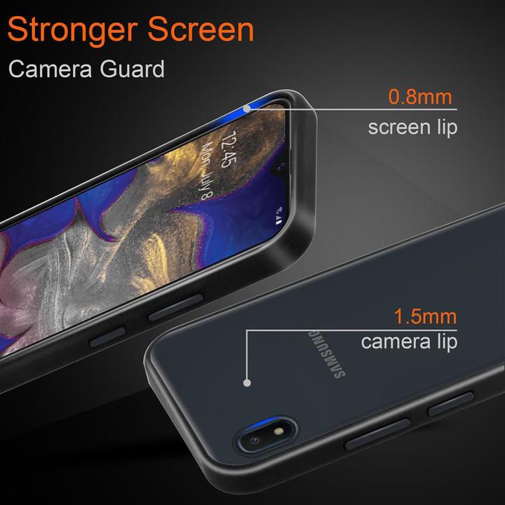 Productafbeelding Cadorabo Hybride matte hoes (Samsung Galaxy A10e, Samsung Galaxy A20e)