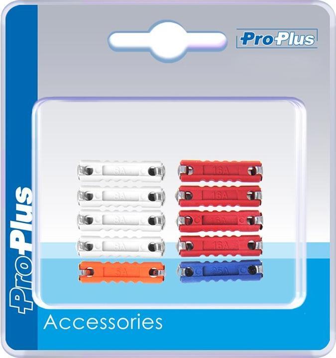 ProPlus Keramik-Sicherungen Torpedo sortiert 10 Stück im Blister