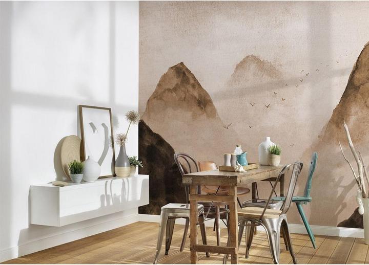 Produktbild Livingwalls Designwalls Misty Rocks Berge (350 x 255 cm)