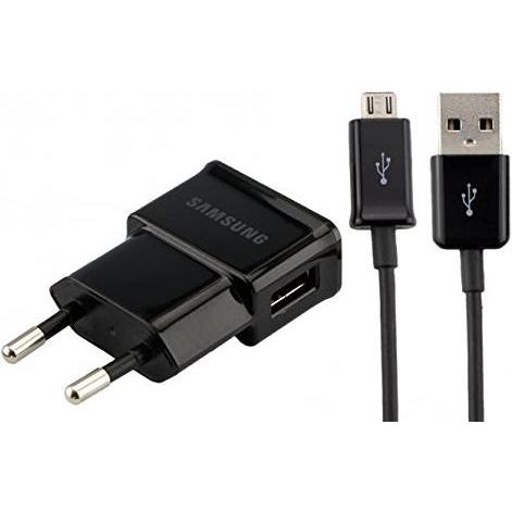 Samsung Ladegerät, USB Ladegerät, Schwarz