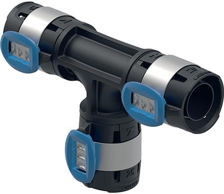 Actual product image Geberit FlowFit T-piece equal 32 mm 620083001 (Press connection)