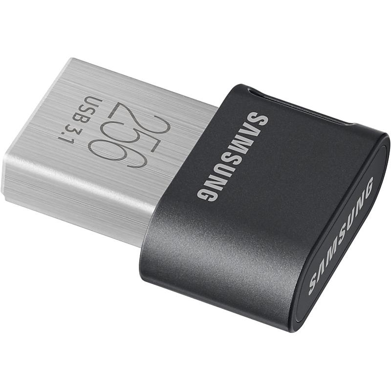 Samsung Fit Plus (256 GB, USB-A, USB 3.1), USB Stick, Schwarz