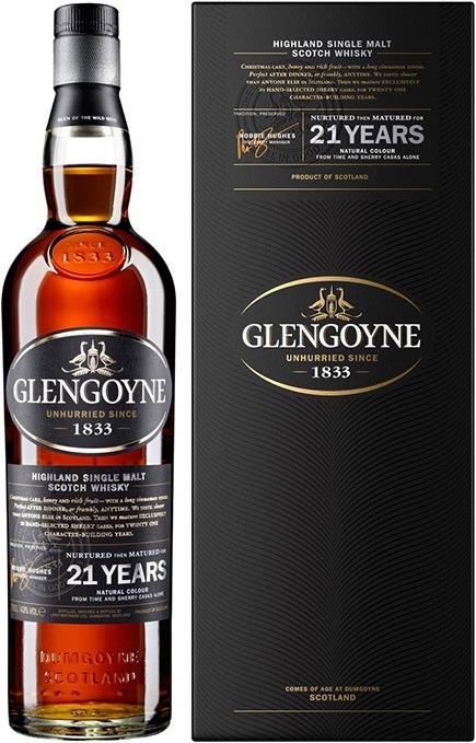 Produktbild Glengoyne 21 Years (Single Malt, Scotch Whisky, 1 x 70 cl)