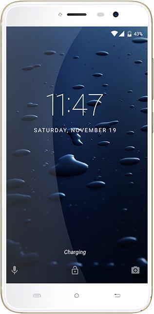 Actual product image Cubot Note Plus (32 GB, Gold, 5.20", Dual SIM + SD, 16 Mpx, 4G)