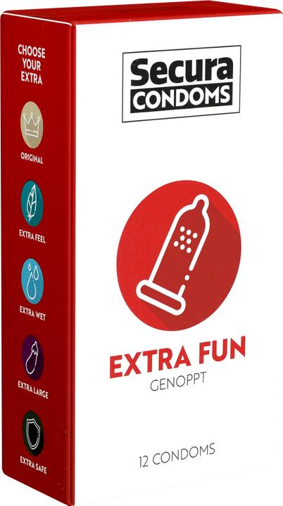 Actual product image Secura Extra Fun (12 pcs.)