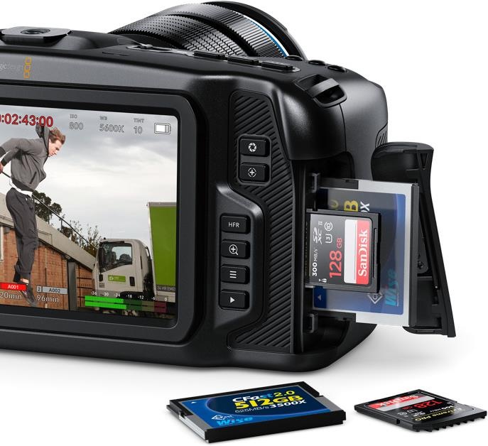 Actual product image Blackmagic Pocket Cinema (8 Mpx, 60p)